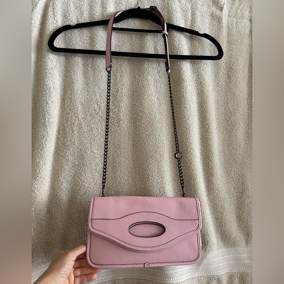 Coach Pink and Brown Crossbody Bag - Picture 6 of 7